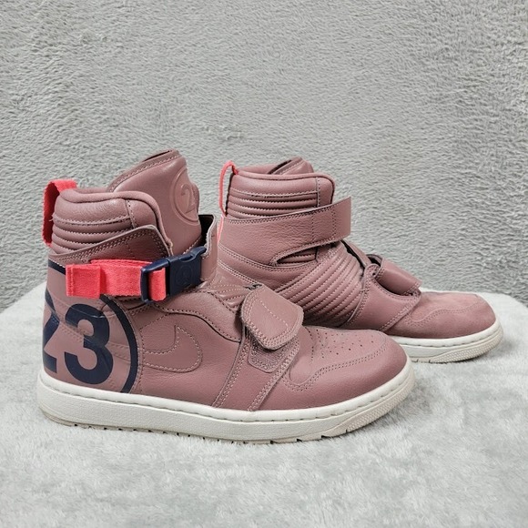 Nike Air Jordan 1 Moto High Smokey Mauve AT3146 204 Size 9 - Picture 1 of 8